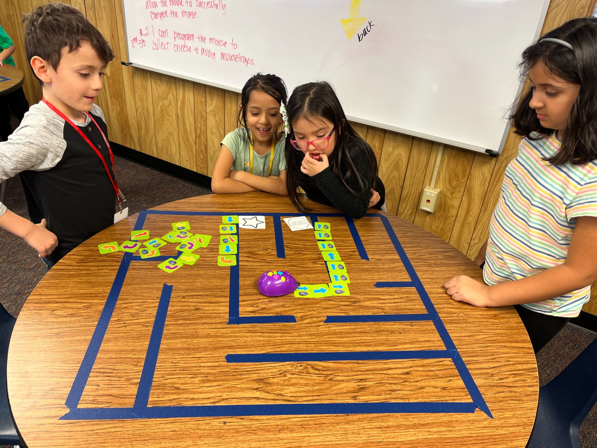 Navigating the Hour of Code with Code and Go Robot Mice